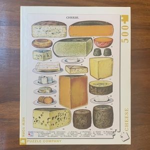 Cheese puzzle! By New York puzzle company. No pieces missing